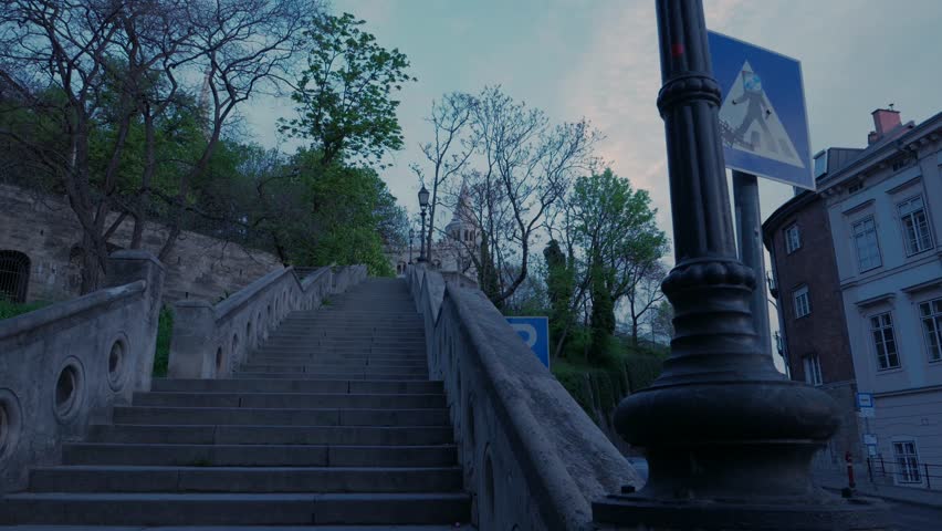 Castle Hill Stairway, Budapest
