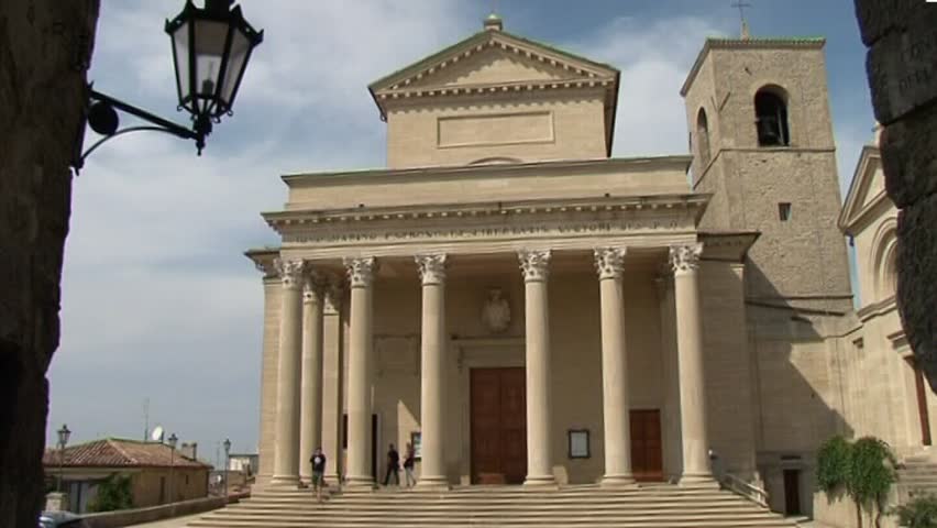 Front of Basilica Del Santo, Republic San Marino.