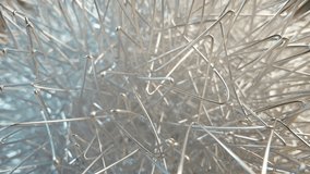 High quality video of abstract metal background in 4k