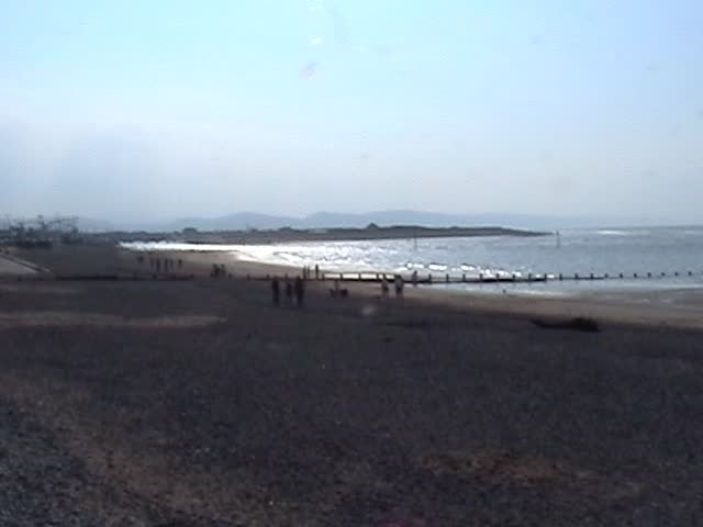 Beach at Rhyl, Wales