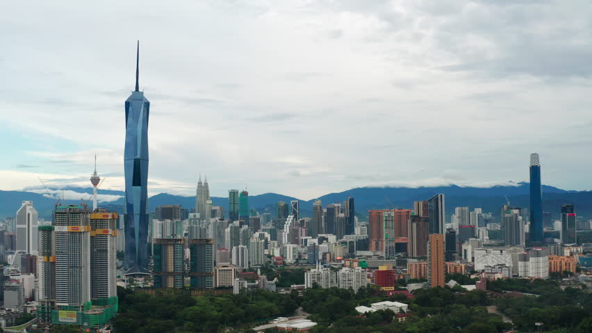 Kuala Lumpur city skyline, Malaysia
