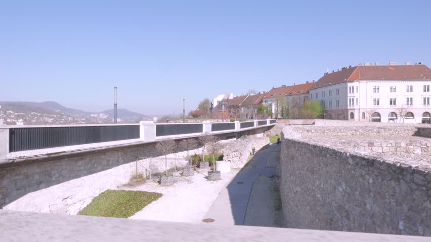 Old Castle walls, Buda Castle, Budapest