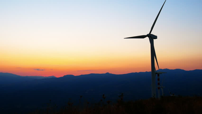 Wind turbines, alternative renewable | Shutterstock HD Video #33864637
