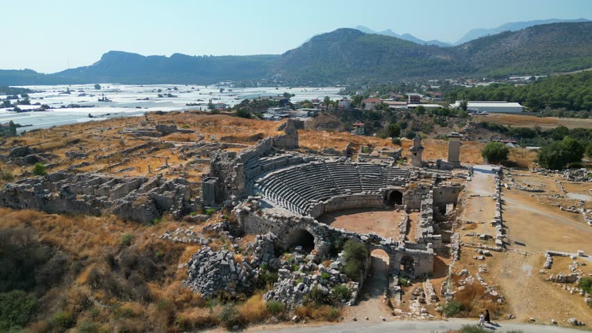 Xanthos ancient city, also referred to by scholars as Arna, its Lycian name, was an ancient city near the present-day village of Kınık, in Antalya Province, Turkey. 