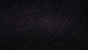 Loopable: Dense realistic starry sky with slowly twinkling stars background.