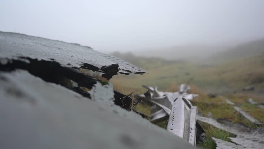 Plane Wreckage of the B-29 Superfortress 