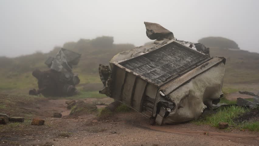 Plane Wreckage of the B-29 Superfortress 