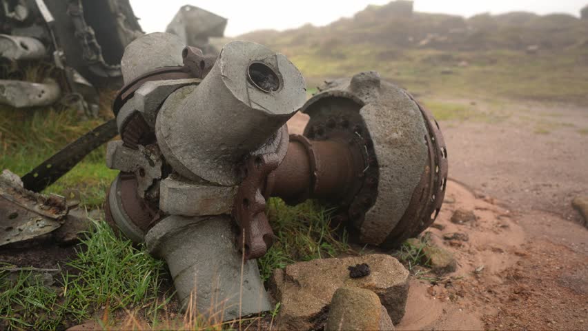 Plane Wreckage of the B-29 Superfortress 