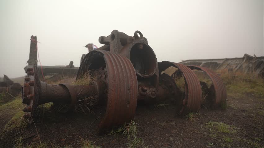 Plane Wreckage of the B-29 Superfortress 