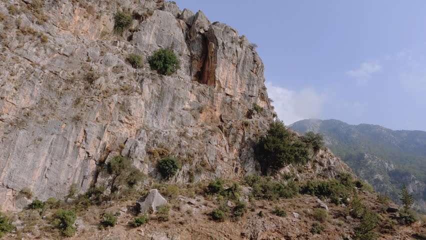 Road Landscapes Of Turkey, From The Car Window