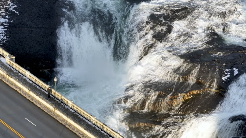 spokane river dam monroe bridge