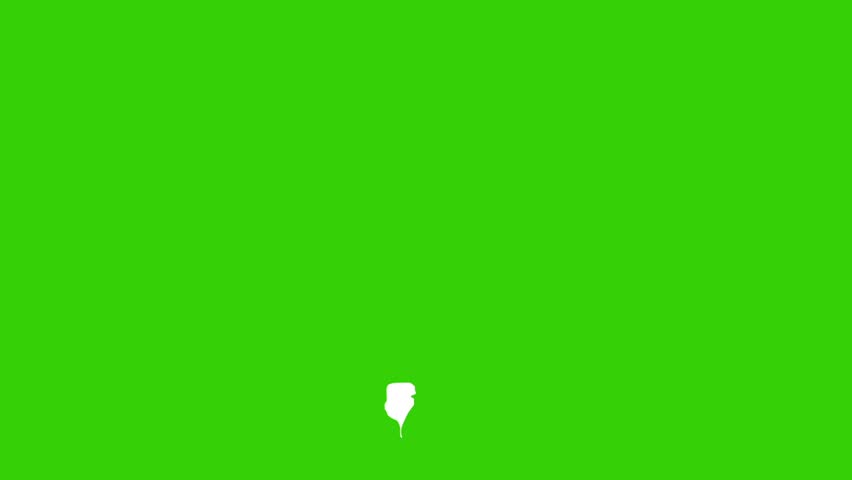 Cartoon Smoke Animation Loop on Green Screen Background - Video Element Effect Royalty-Free Stock Footage #3391911171