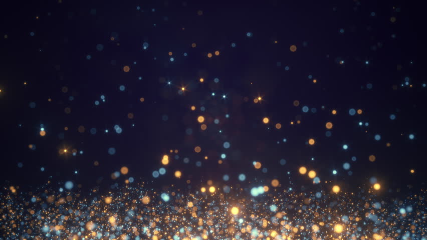 Glitter orange and blue particles move upward on a dark blue background.
Bokeh Shiny Particles Loop, Ultra HD 4K, 3840x2160 Animation