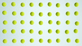 Looped 4K Video of Basic Tennis Ball Background: Immerse yourself in the world of tennis with this captivating 4K video loop. The basic tennis ball background provides a dynamic and vibrant setting