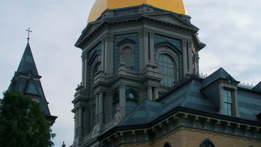 Notre Dame South Bend Indiana Catholic Cinematic 4K