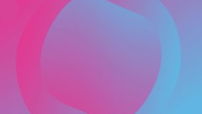 Abstract geometric background. Looped animation. Abstract wavy background in Trendy colors. 4K Video motion graphic animation