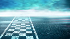 Abstract Race track finish line racing on light night - Powered by Shutterstock - Get 15% off with code: PIKWIZARD15