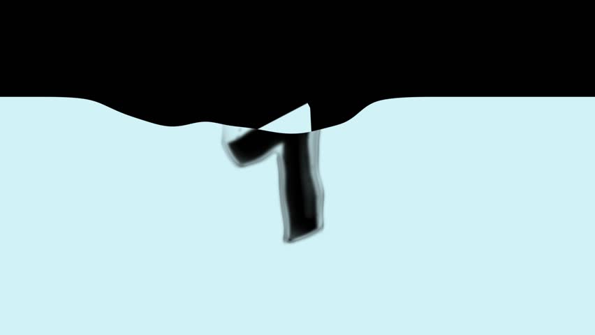 Number 7 Dropped intro Water. Number 7 Falling intro Water. Liquid Number 7