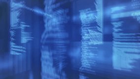 Technology Background with Abstract Digital Code Motion. Software Development Process Concept in Cyberspace. Program Code Loopable.
 - Powered by Shutterstock - Get 15% off with code: PIKWIZARD15