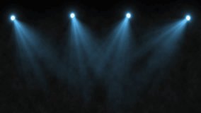 4K 3D Stage flash light stage shining at studio stage lights. spotlights Laser holograms spins, turns light bright beams. Lighting equipment light effects stage lighting during show. 3D Illustration - Powered by Shutterstock - Get 15% off with code: PIKWIZARD15