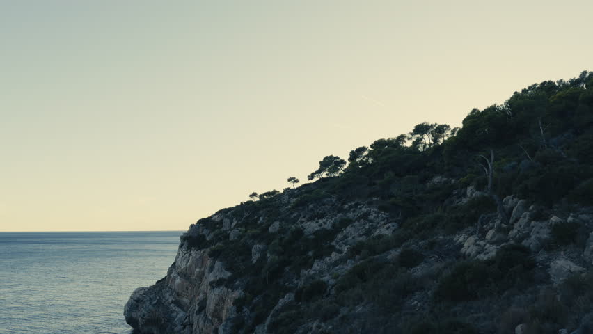 Walk through the hills on Spain