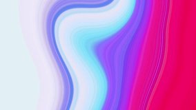 4K video animation. Colorful smooth stripes motion animated background. Abstract fluid infinite loop background