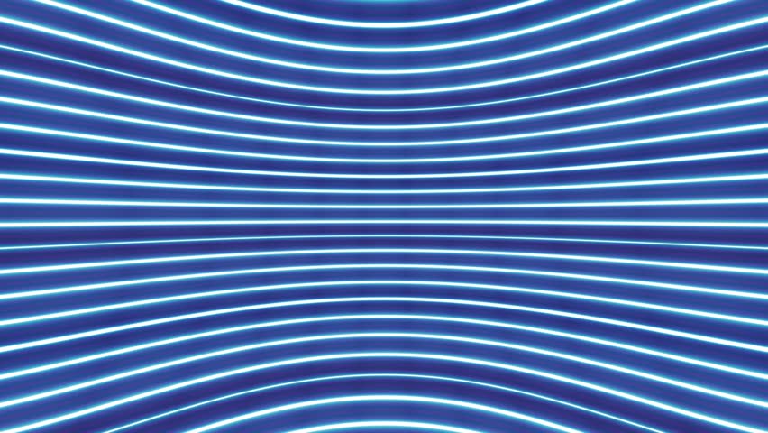 Ultraviolet Blue neon light glowing lines wall empty 3d Animation in Seamless Looping . Sci-fi Digital technology futuristic back light stage Electric Move of Dynamic Streaks in Dark Backdrop Royalty-Free Stock Footage #3396642413
