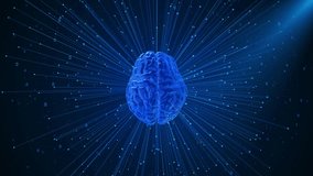 Digital animation Human brain learning Hologram artificial intelligence virtual Internet space future. data mining, deep learning modern computer technology. ai deep learning machine. 3D Illustration - Powered by Shutterstock - Get 15% off with code: PIKWIZARD15