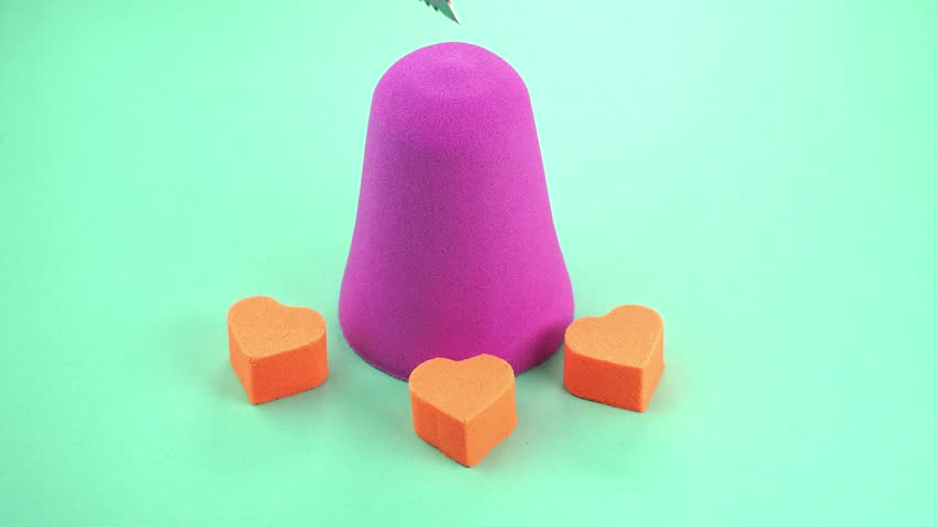 Very Satisfying and Relaxing Kinetic Sand ASMR Royalty-Free Stock Footage #3397977889