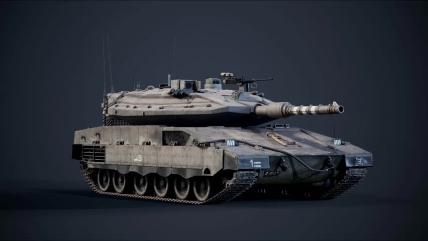 Merkava Mk4 the main battle tank used by the Israel Defense Forces
