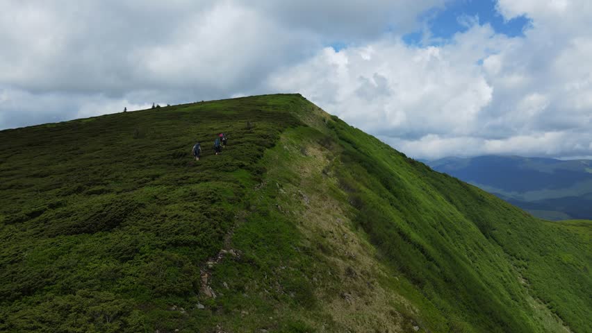 Elevated Aspirations: Group Hike Through the Rolling Carpathians