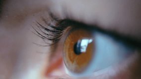 Intense Gaze: Close-Up of a Woman's Eyes Peering Out the Window - Powered by Shutterstock - Get 15% off with code: PIKWIZARD15