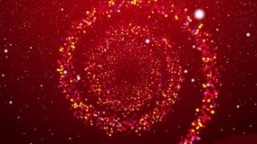 Christmas wreath sparkle spiral. New Year background  - Powered by Shutterstock - Get 15% off with code: PIKWIZARD15