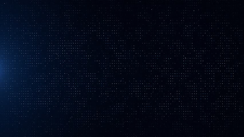 Digital Rain Cyberspace digits of binary code Particles Data Network Connections. High Speed Connection Data Technology Abstract Background. 4K matrix cyber environment big data. 3D Illustration