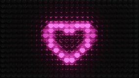 3d sweep light pink shape heart glow background - Powered by Shutterstock - Get 15% off with code: PIKWIZARD15