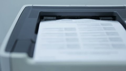 Printing a document on the printer