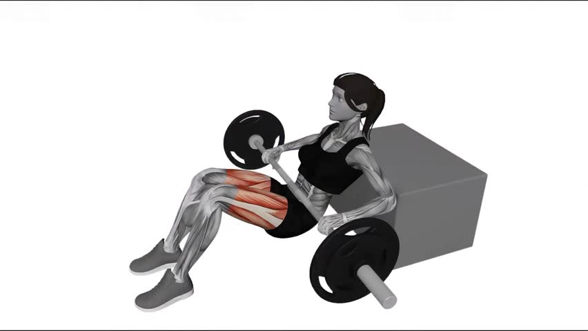 Exercise fitness exercise workout animation muscle highlight demonstration at 4K resolution 60 fps crisp quality for websites, apps, blogs, social media etc. - Powered by Shutterstock - Get 15% off with code: PIKWIZARD15