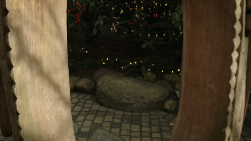 Vancouver, Canada - February 11, 2021: Totem pole in Capilano, Vancouver, Canada