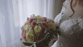 Bride's Biedermeier in here hands - Powered by Shutterstock - Get 15% off with code: PIKWIZARD15