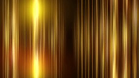 Abstract background yellow golden flying zooming blurry wall neon pattern  animation background, Glamour video empty space yellow - orange - gold template for fashion event. Seamless loop wallpaper 4k