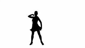 Ballroom Dancer Silhouette in Motion - Powered by Shutterstock - Get 15% off with code: PIKWIZARD15