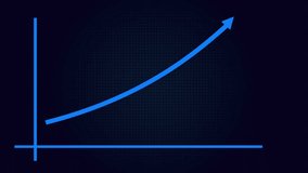 Business Growth and Business Success Globing Graph Presentation. abstract business growth graph animation. Digital bar chart with growing business con - Powered by Shutterstock - Get 15% off with code: PIKWIZARD15
