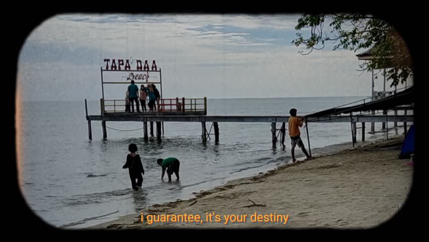 Beach background. The beauty of the beach appear because there's some eye lookin with pure heart. 
