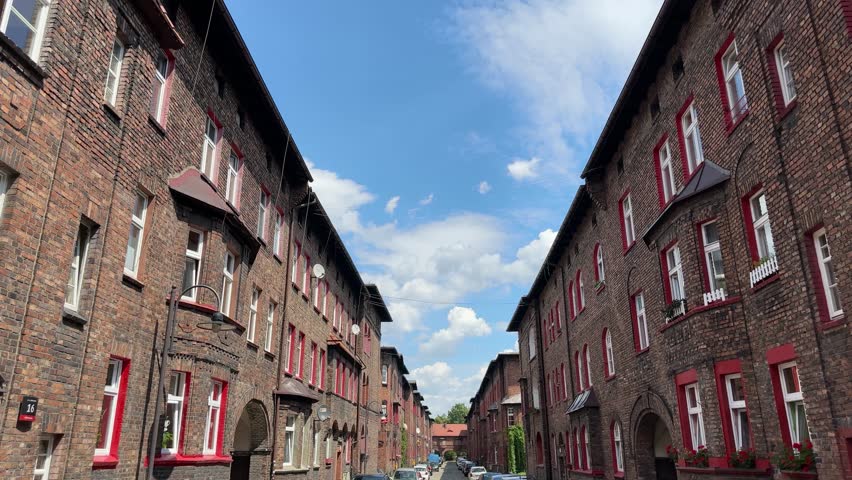 Nikiszowiec neighbourhood and settlement in Katowice, Poland