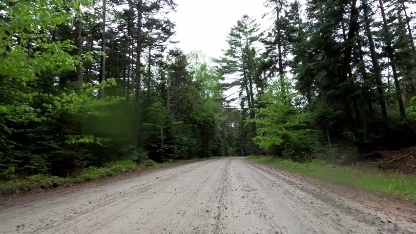 Adirondacks 44 Driving Floodwood Road Saranac Inn New York