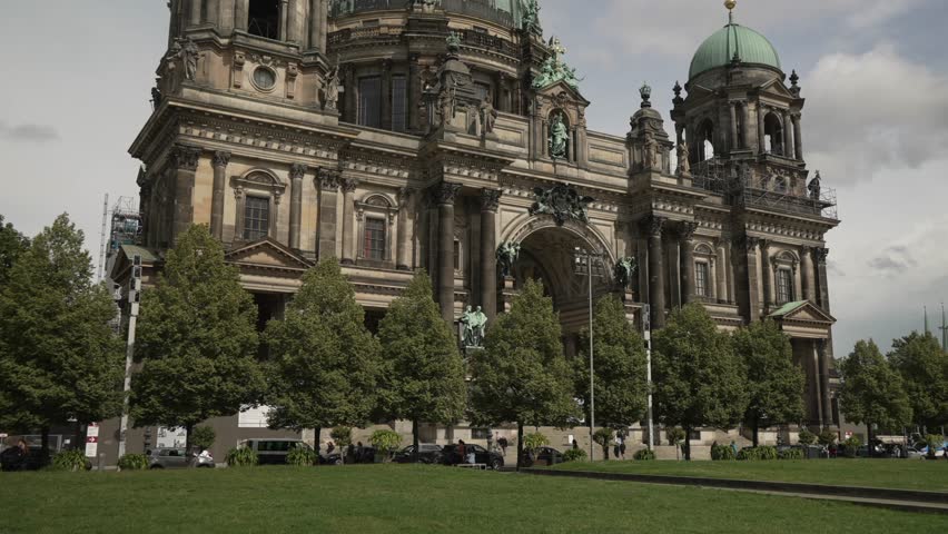 View of Berlin Cathedral (Berliner Dom), Museum Island, UNESCO World Heritage Site, Mitte, Berlin, Germany, Europe
