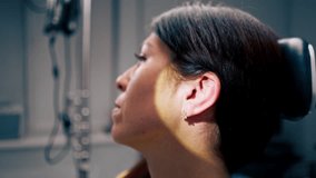 close-up ENT doctor examines the patient's ears in the office of clinic with professional instruments - Powered by Shutterstock - Get 15% off with code: PIKWIZARD15