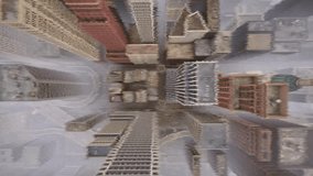 The camera of a drone flying over the center of a huge city experiences strong interference due to a large number of electromagnetic pulse sources. - Powered by Shutterstock - Get 15% off with code: PIKWIZARD15