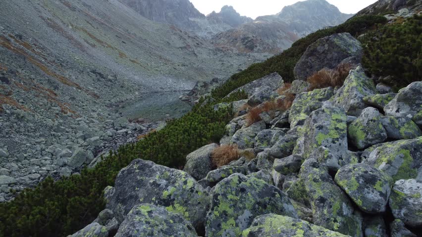 Scenic view of mountains. High Tatras, Slovakia