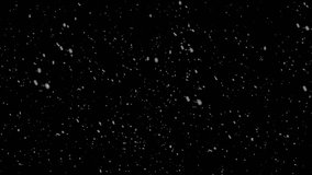 Realistic Snow Fall On Black Background Use For Snow Falling Effects, Snow Falling Effects Over A Black Background, Loop Animation Of Falling Snow Video	
 - Powered by Shutterstock - Get 15% off with code: PIKWIZARD15